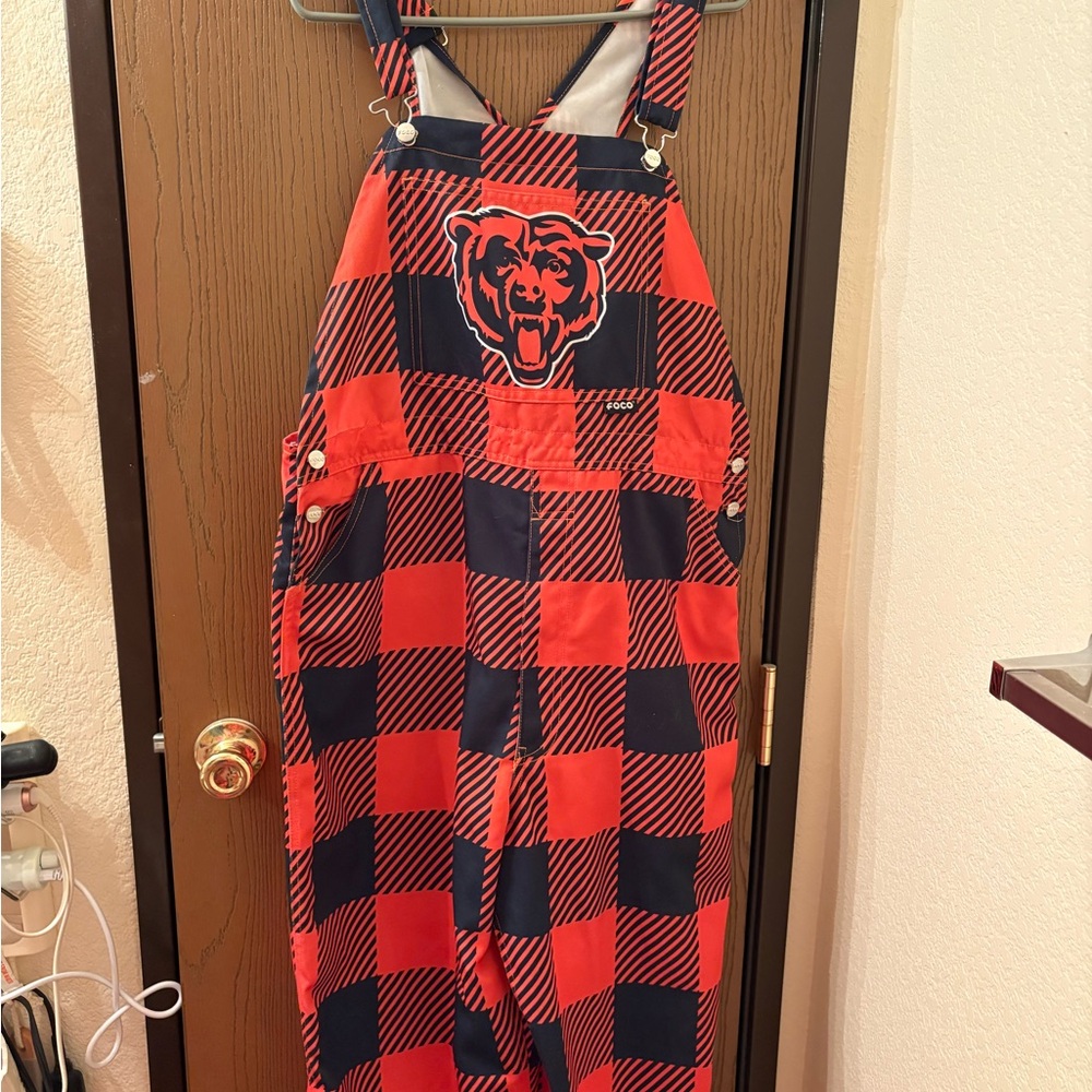CHICAGO BEARS OVERALLS - size L